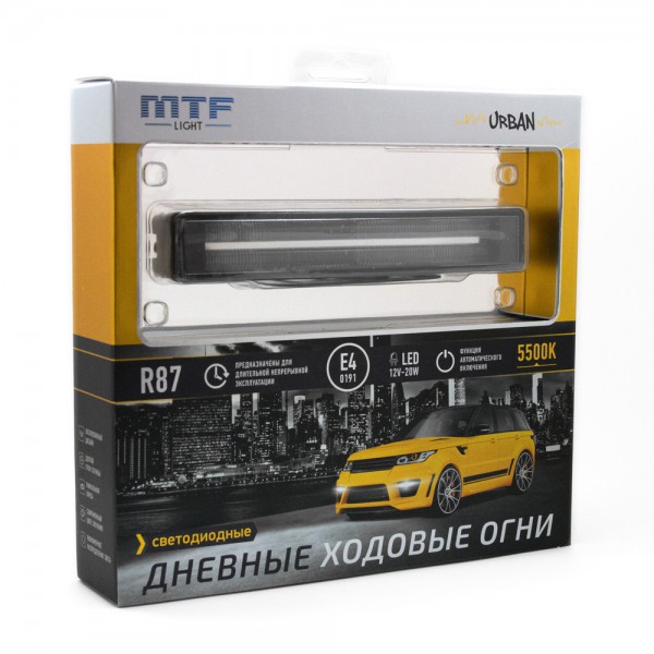 Автосвет&nbsp;«MTF Light 5500K,12В, 20Вт, Серия "URBAN" ком-т»