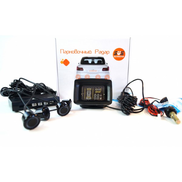 Автосвет&nbsp;«SVS LCD-088-4 4 датчика black; silver; white»